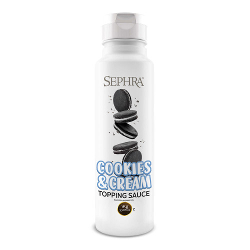Sephra Cookies & Cream Topping Sauce 1kg_0